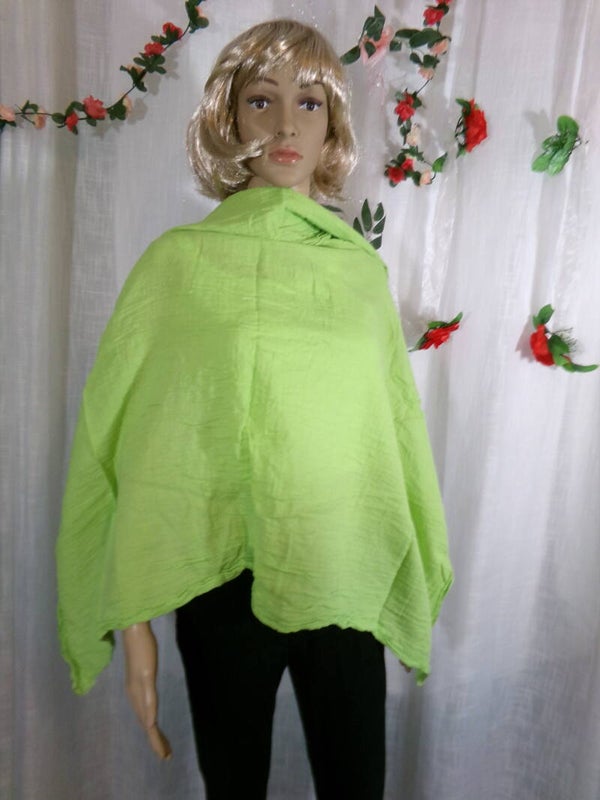 Foulard carré Vert Pomme