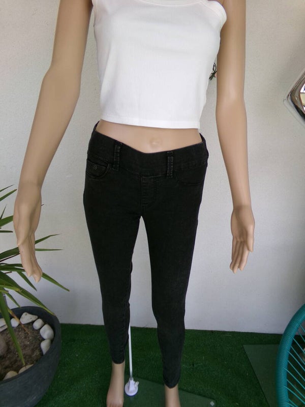 JEAN Denim Gris foncé sans fermeture STRADIVARIUS TAILLE 32