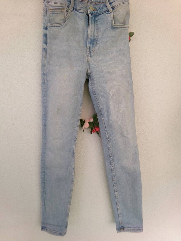 JEAN BLEU Clair DENIM ZARA TAILLE 36