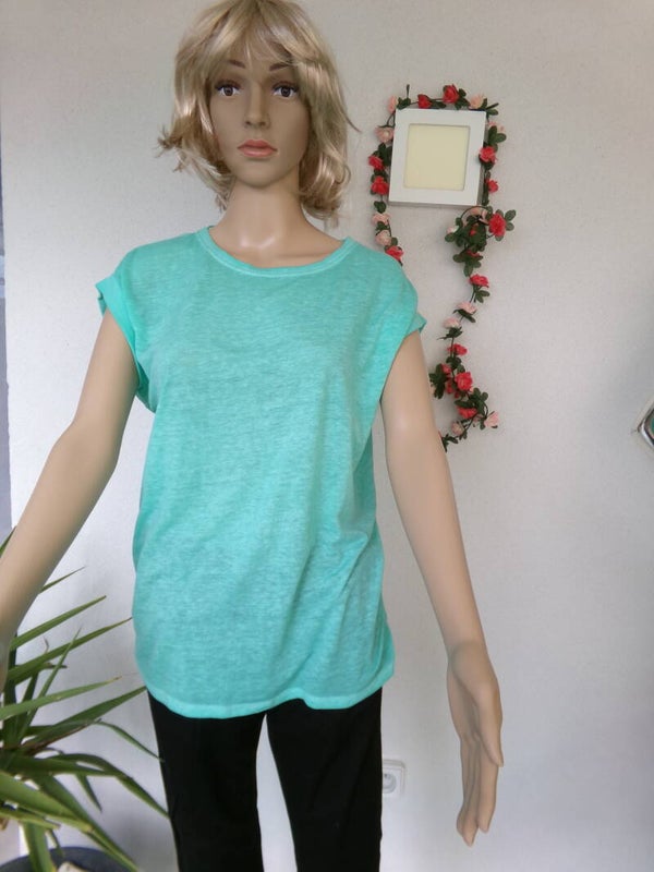 Tee shirt Vert PIMKIE Taille Unique