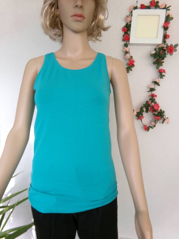 Haut sans manche Turquoise L.O.G.G. MADE BY H&M Taille 36/38