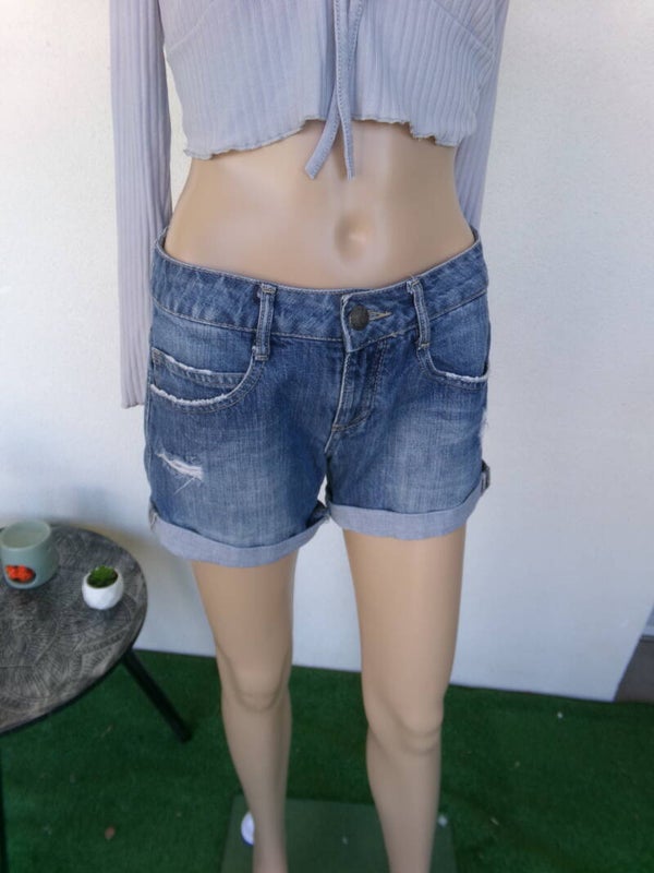 Short Jean blue DENIM RULES BY TRP Taille 36