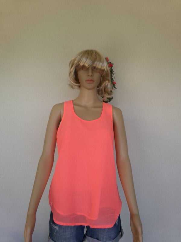 Haut fluide sans manches 2 Modèles Marque Pimkie TAILLE 34/36 TOUT EST EN STOCK
