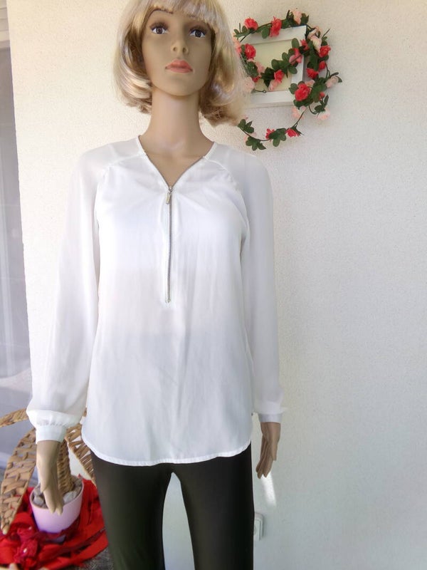 Chemise fluide couleur blanc PIMKIE TAILLE S/M