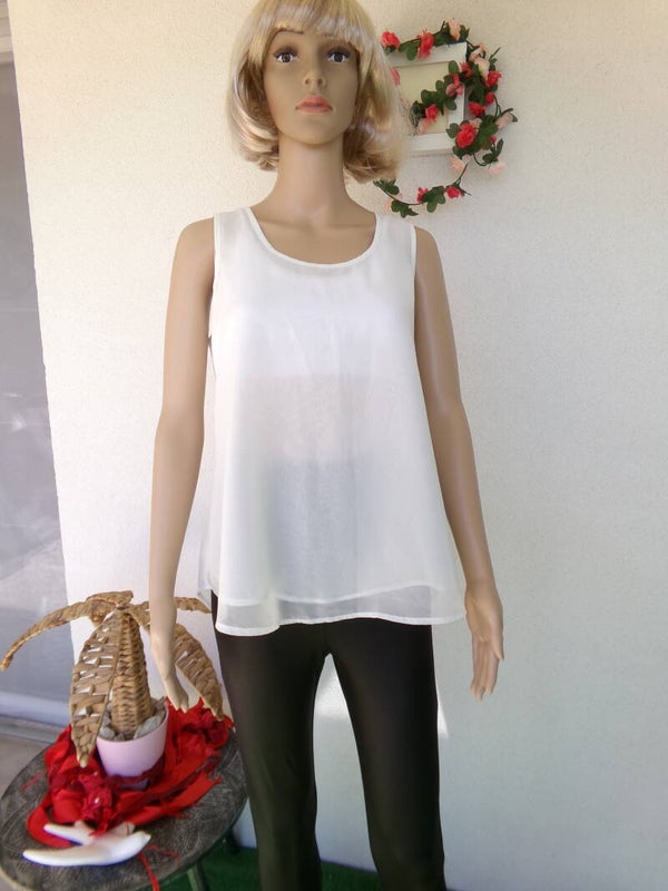 Haut sans manche doublé très glamour et stylé PIMKIE Taille S/M