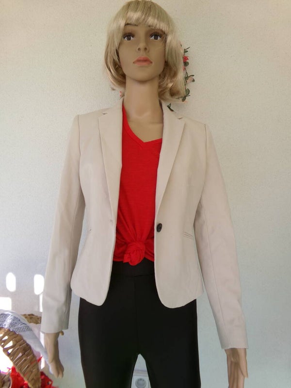Veste courte Beige H&M Talle 36/38 Neuf sans étiquette