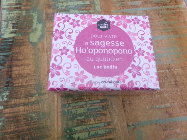 LA PETITE BOITE  LA SAGESSE HO'OPONOPONO LUC BODIN NEUF