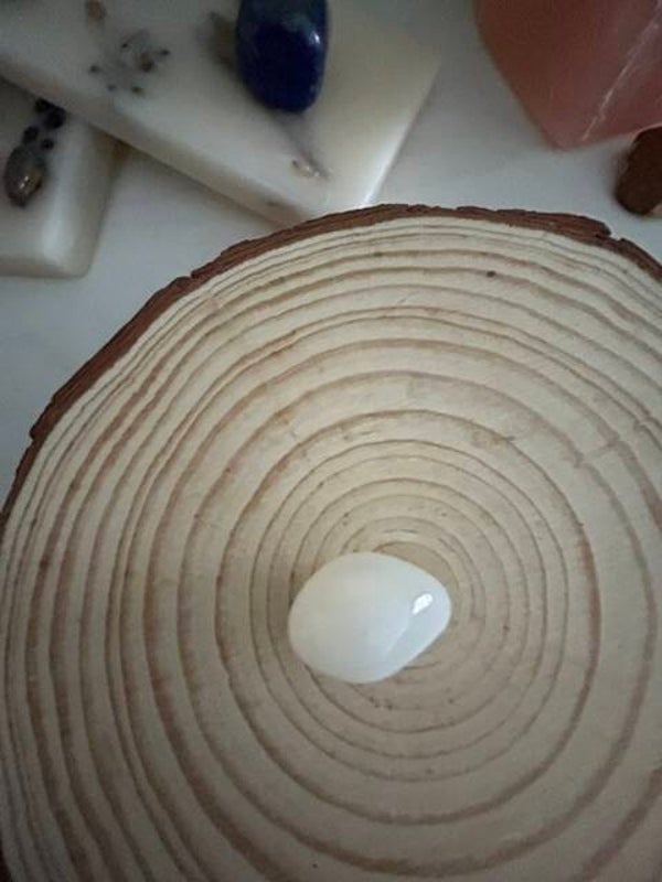 AGATE BLANCHE Pierre douce