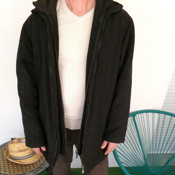 Manteau 3/4 Noir Marque FABRISTYL Taille 46