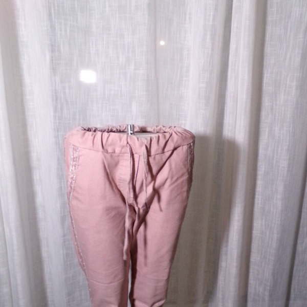 Pantalon Rose Pale stylé originalité L STAR 38/40