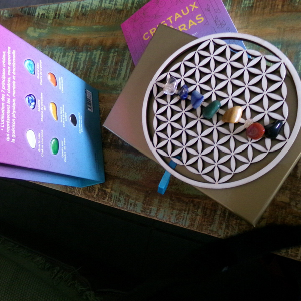 Coffret Cristaux et Chakras