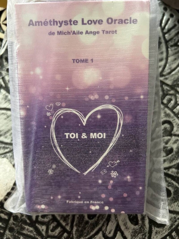 L'ORACLE L'AMETHYSTE LOVE de MICH'AILE ANGE TAROT TOME 1 NEUF