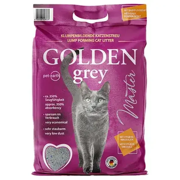 Golden Grey  Katzenstreu verschiedene Sorten