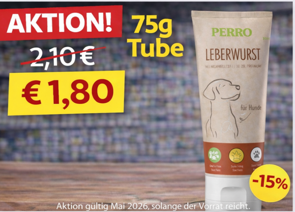PERRO Leberwurst für Hunde