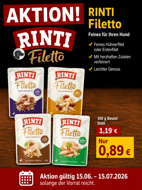 RINTI Filetto Pouch in Jelly 100 g