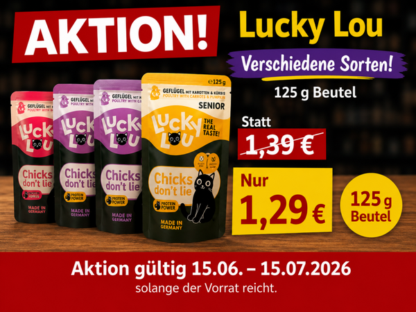 Lucky Lou 125 g Beutl diverse Sorten
