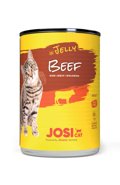 JosiCat Beef in Jelly 400g Dose