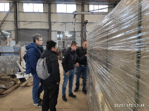 Viotech Sourcing team is visiting factory with client 