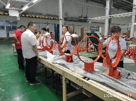 Viotech Sourcing team conducting inspection on site