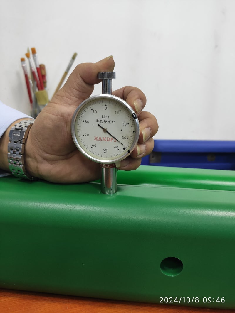 Viotech Sourcing team conducting inspection on site for PU foam products