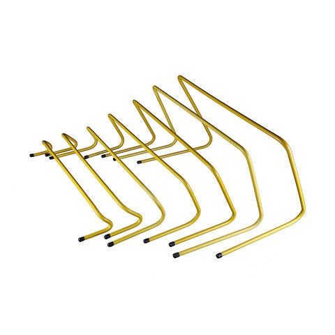 Micro hurdles, banana steps, speed & agility ladders, hurdle ring sets for footwork training