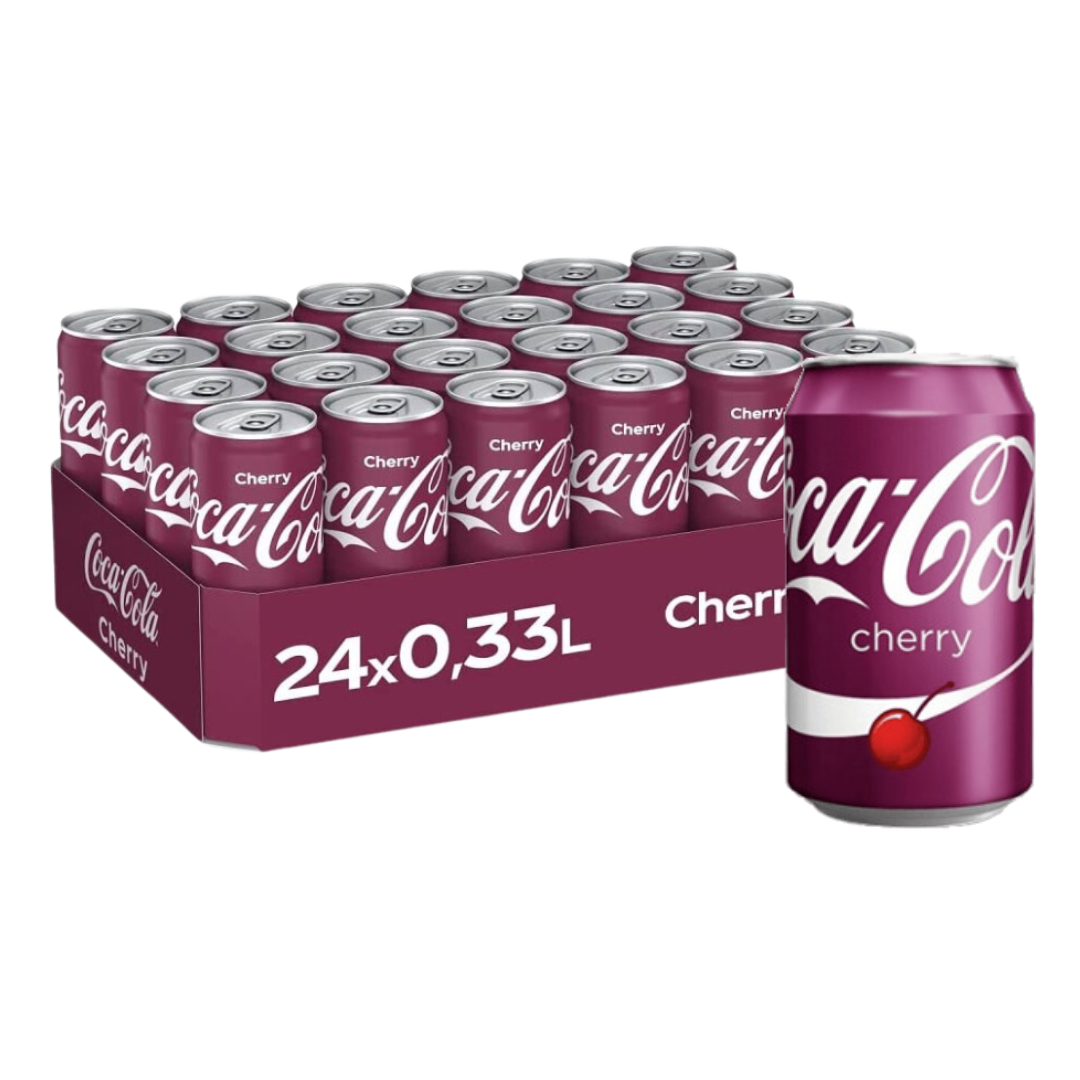 COCA CHERRY 330ML X24