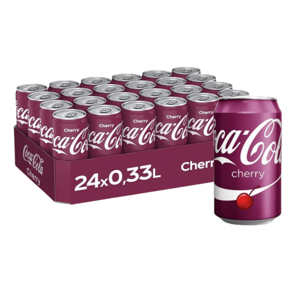 COCA CHERRY 330ML X24