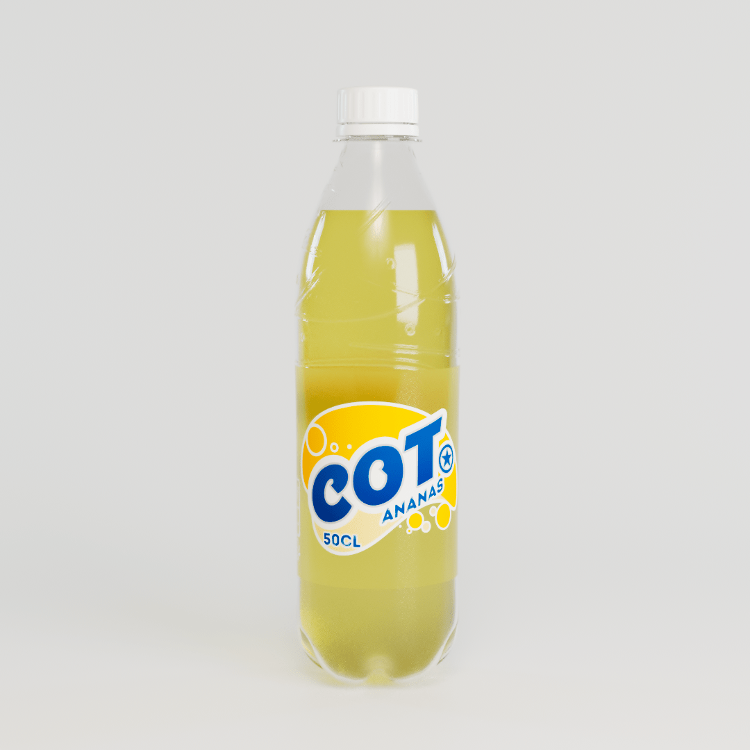 Cot ANANAS PET 500ml x24