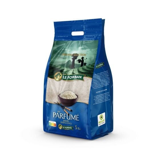 Riz Jasmin Parfumé Le Forban 5kg