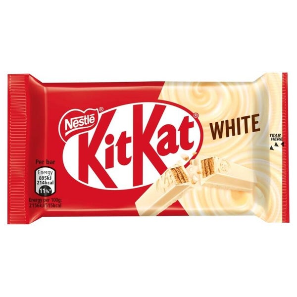 kit kat 4 finger white 41.5gr x24
