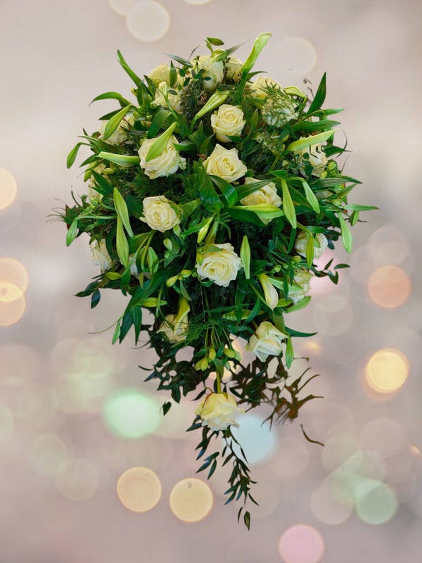 D 017 Statige Elegance in Wit en Groen