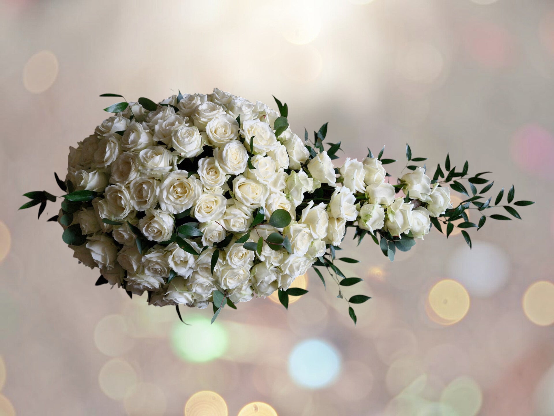 D 002 Tijdloze Liefde in Witte Rozen