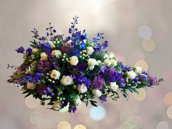 D 007 Koninklijke Elegance in Blauw en
