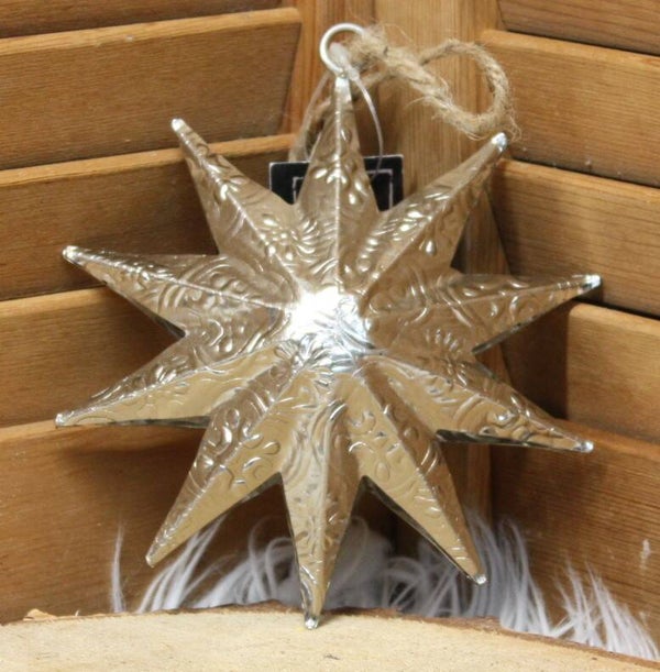 Gouden kerstster groot
