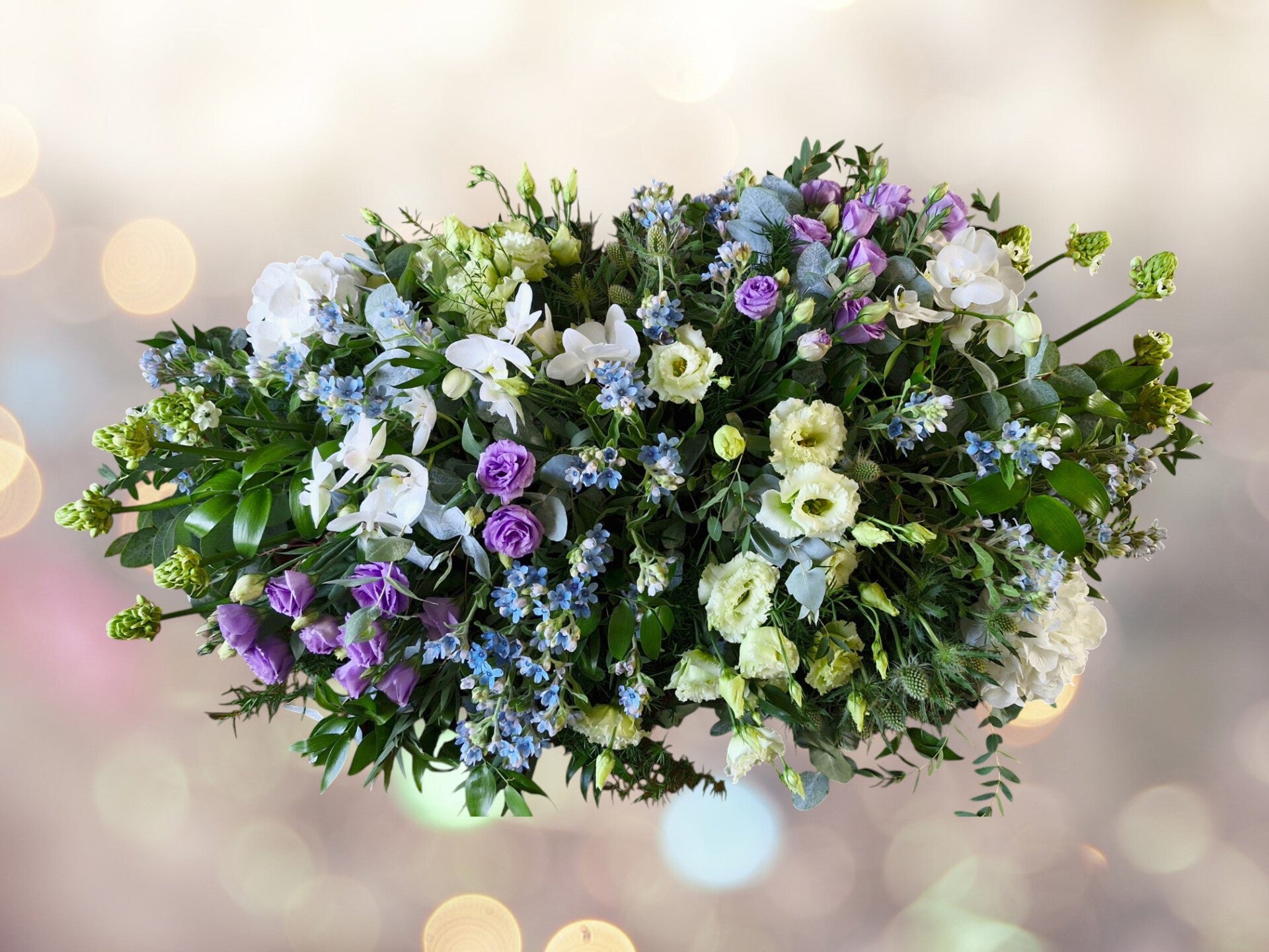 O 013 Natuurlijke Elegance van Delphinium en Campanula