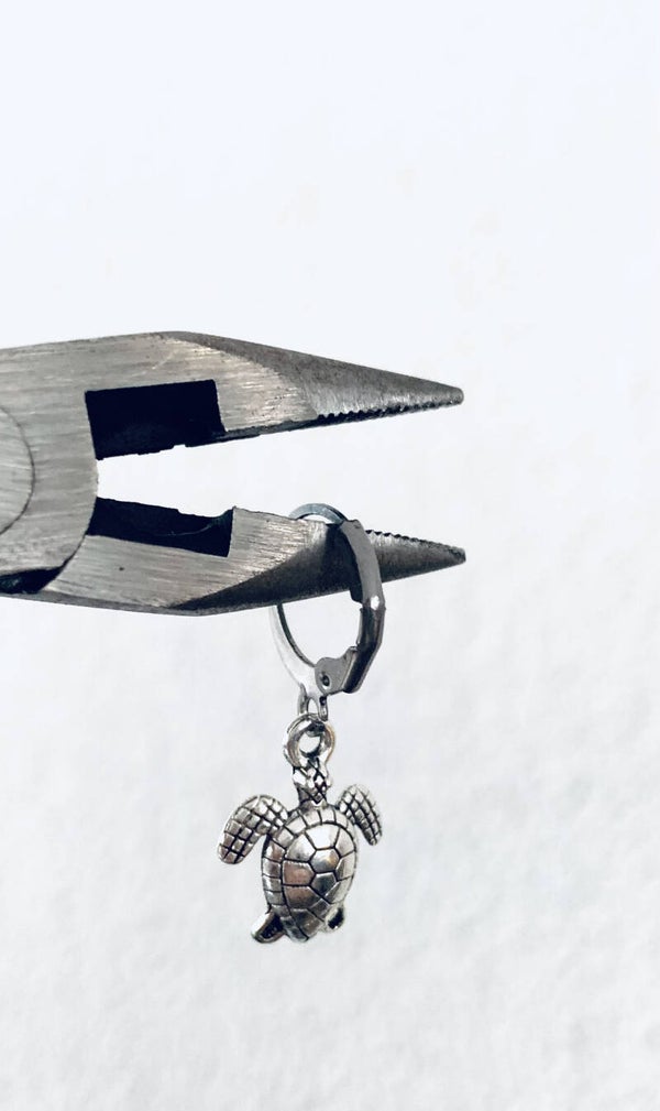 The turtle earrings