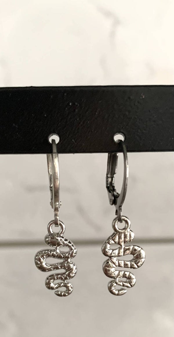 The snake earring