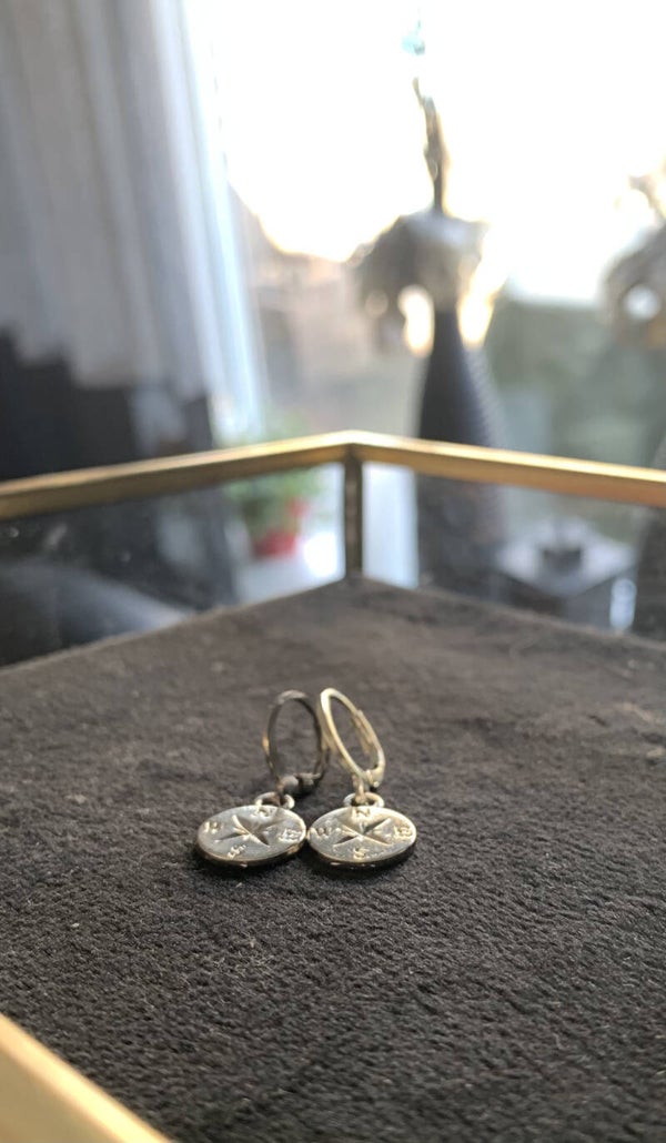 The compass earring