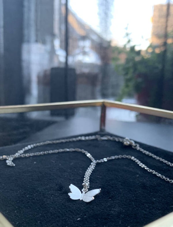 The butterfly necklace