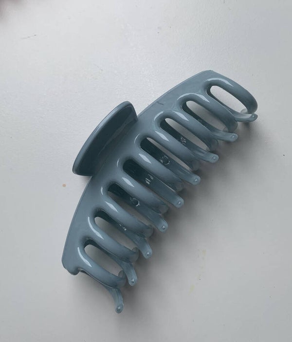 Haarclip licht blauw