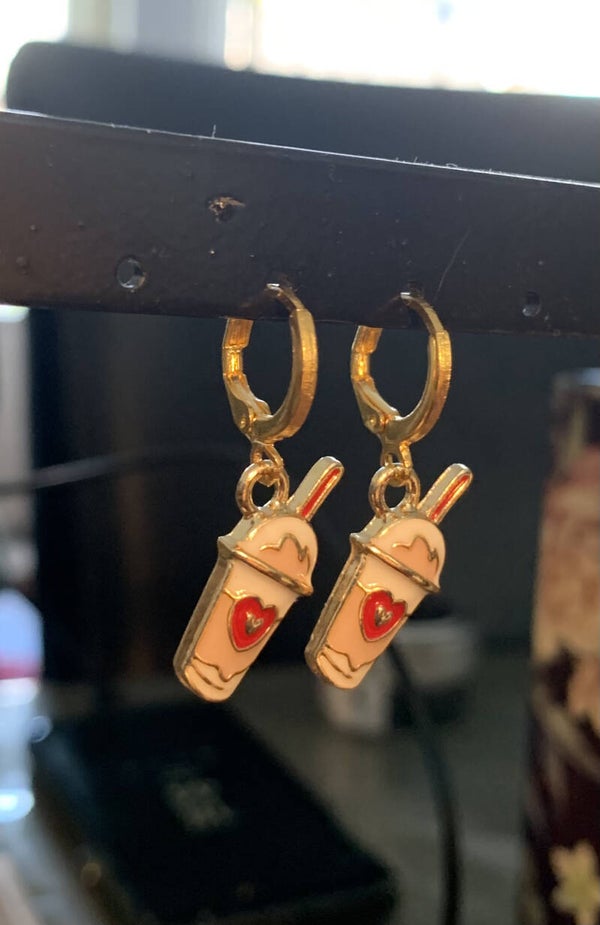 Milkshake earrings