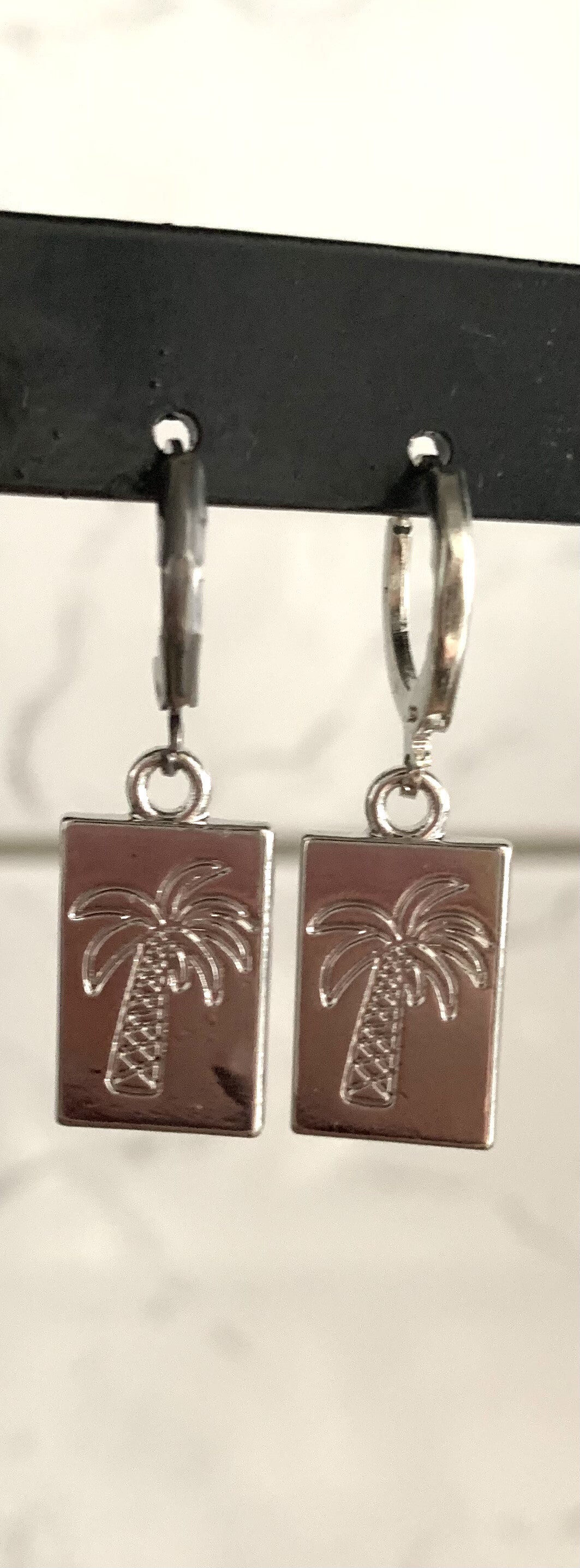 The palm tree earrings