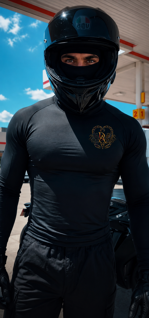 Fan Shirt  Skorpion Dark Amore Langarm