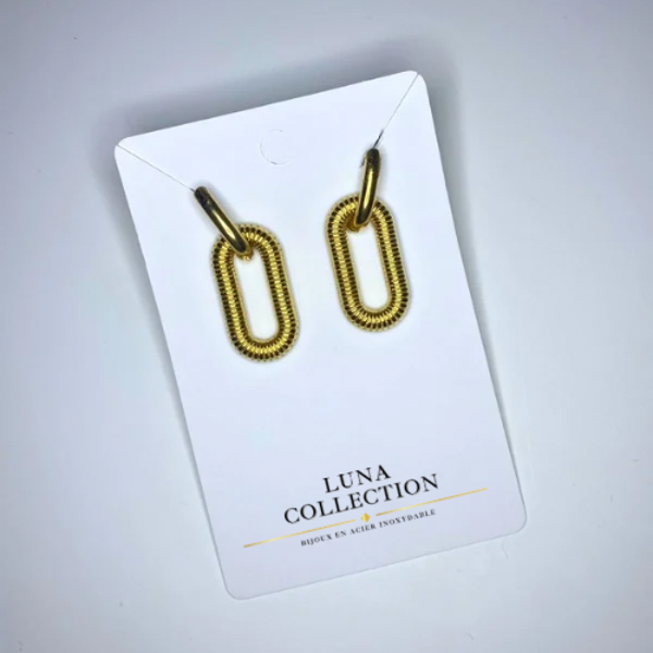 Boucles d’oreilles chic