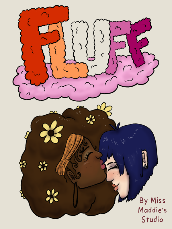 FLUFF Art Print