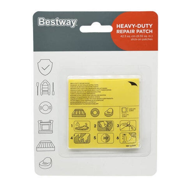 PARCHE REPARADOR PISCINA ADHESIVO