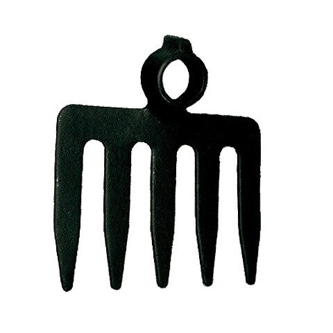 RASTRILLO HIERRO FORJADO 5 PUAS