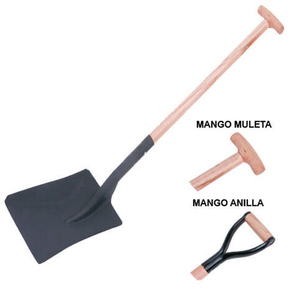 PALA CUADRADA M/MULETA Nº3 BRIXO