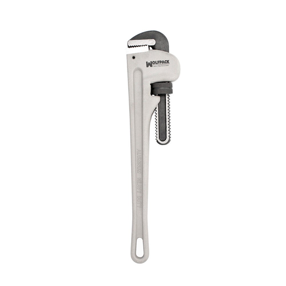 Llave Stillson Heavy Duty Wolfpack Aluminio 18"