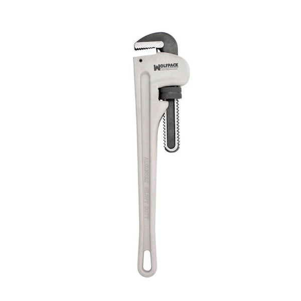 Llave Stillson Heavy Duty Wolfpack Aluminio 18"